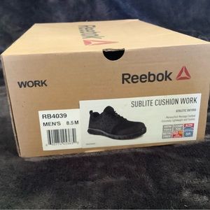 Men’s Reebok Work Shoes Sublite Cushion 8.5 Brand New